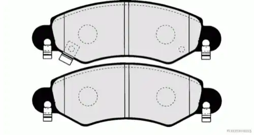 J3608027 HERTH+BUSS JAKOPARTS Тормозные колодки