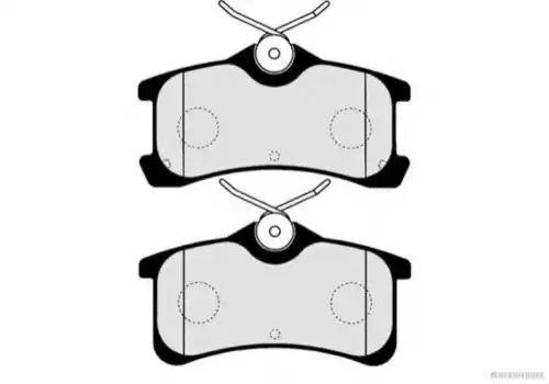 J3612026 HERTH+BUSS JAKOPARTS Тормозные колодки