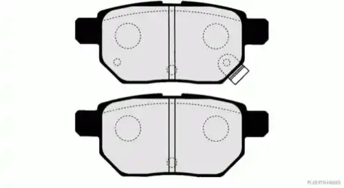 J3612033 HERTH+BUSS JAKOPARTS Тормозные колодки