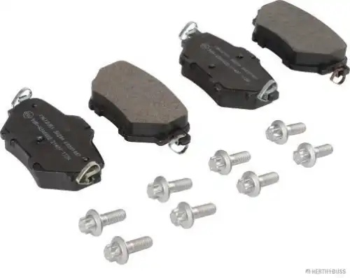 Колодки тормозные дисковые комплект HERTH+BUSS JAKOPARTS J3612051