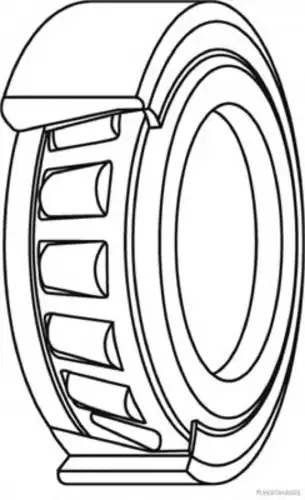Ступичный подшипник (комплект) HERTH+BUSS JAKOPARTS J4700401