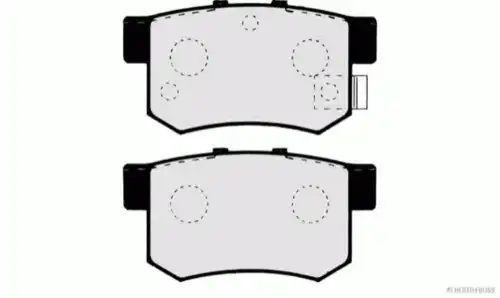 Тормозные колодки HERTH+BUSS JAKOPARTS J3614008