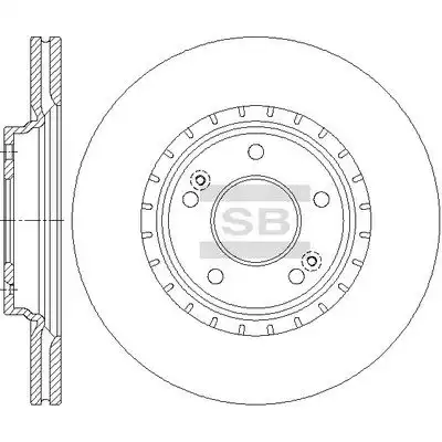 Sd1146 диск тормозной HI-Q SD1146