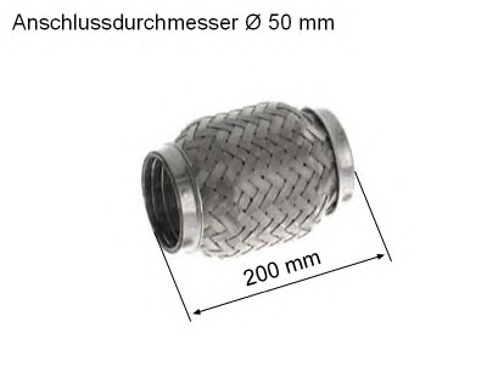 Гофра глушителя HJS 83 00 8515
