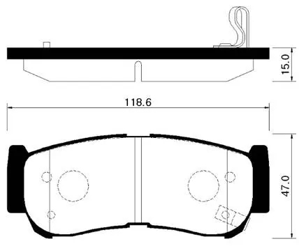 HP0032 HSB Колодки тормозные дисковые