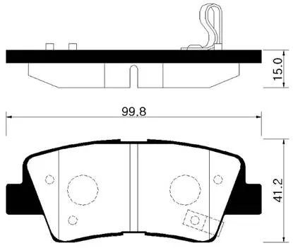 HP0038 HSB Колодки тормозные дисковые