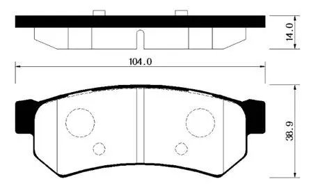 HP2020 HSB Тормозные колодки