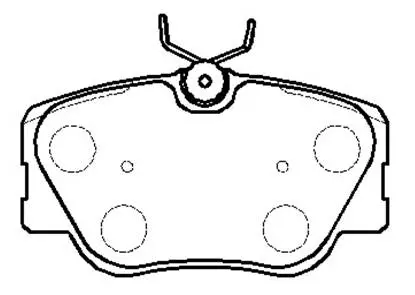 Тормозные колодки HSB HP5027