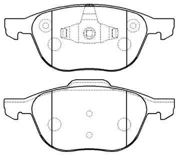 HP5143 HSB Тормозные колодки