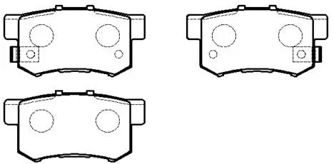 HP5164 HSB Колодки тормозные дисковые