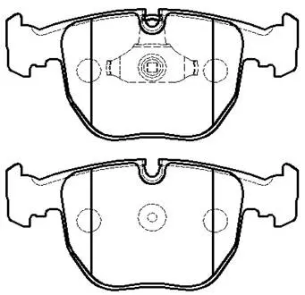 Тормозные колодки HSB HP5187