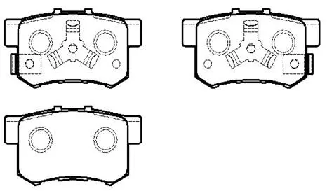 HP5209 HSB Тормозные колодки