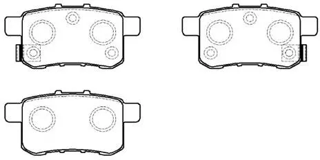 HP5215 HSB Колодки тормозные дисковые