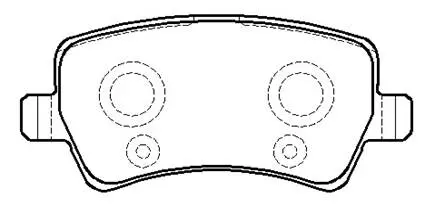 HP5257 HSB Тормозные колодки