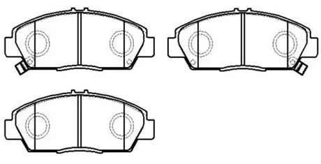 Тормозные колодки HSB HP8172