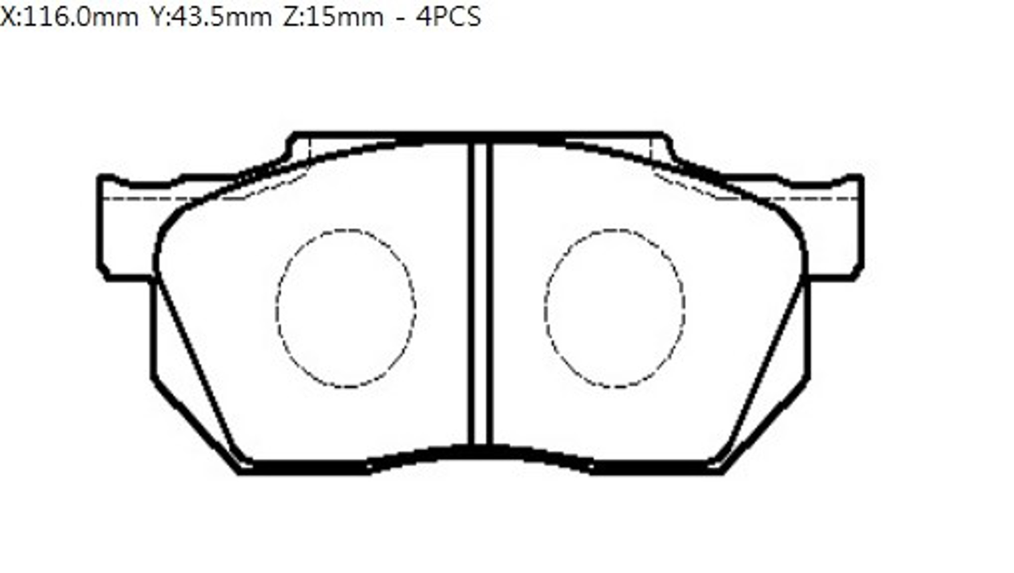 HP9214 HSB Колодки тормозные дисковые