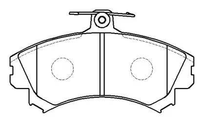 Тормозные колодки HSB HP9278