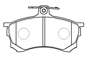 Тормозные колодки HSB HP9283