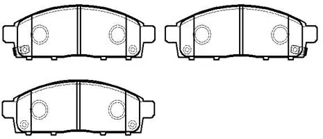 Тормозные колодки HSB HP9293