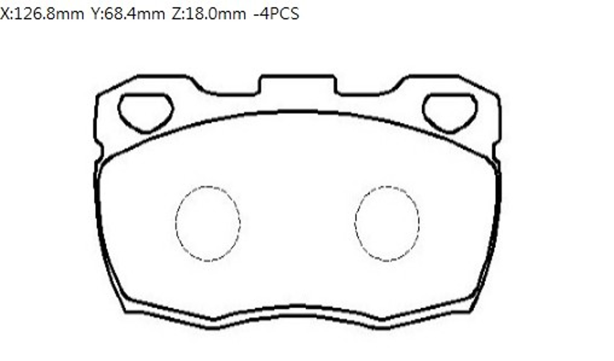 HP9356 HSB Колодки тормозные дисковые