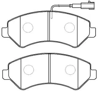 HP9688 HSB Колодки тормозные дисковые