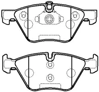 Тормозные колодки HSB HP9691