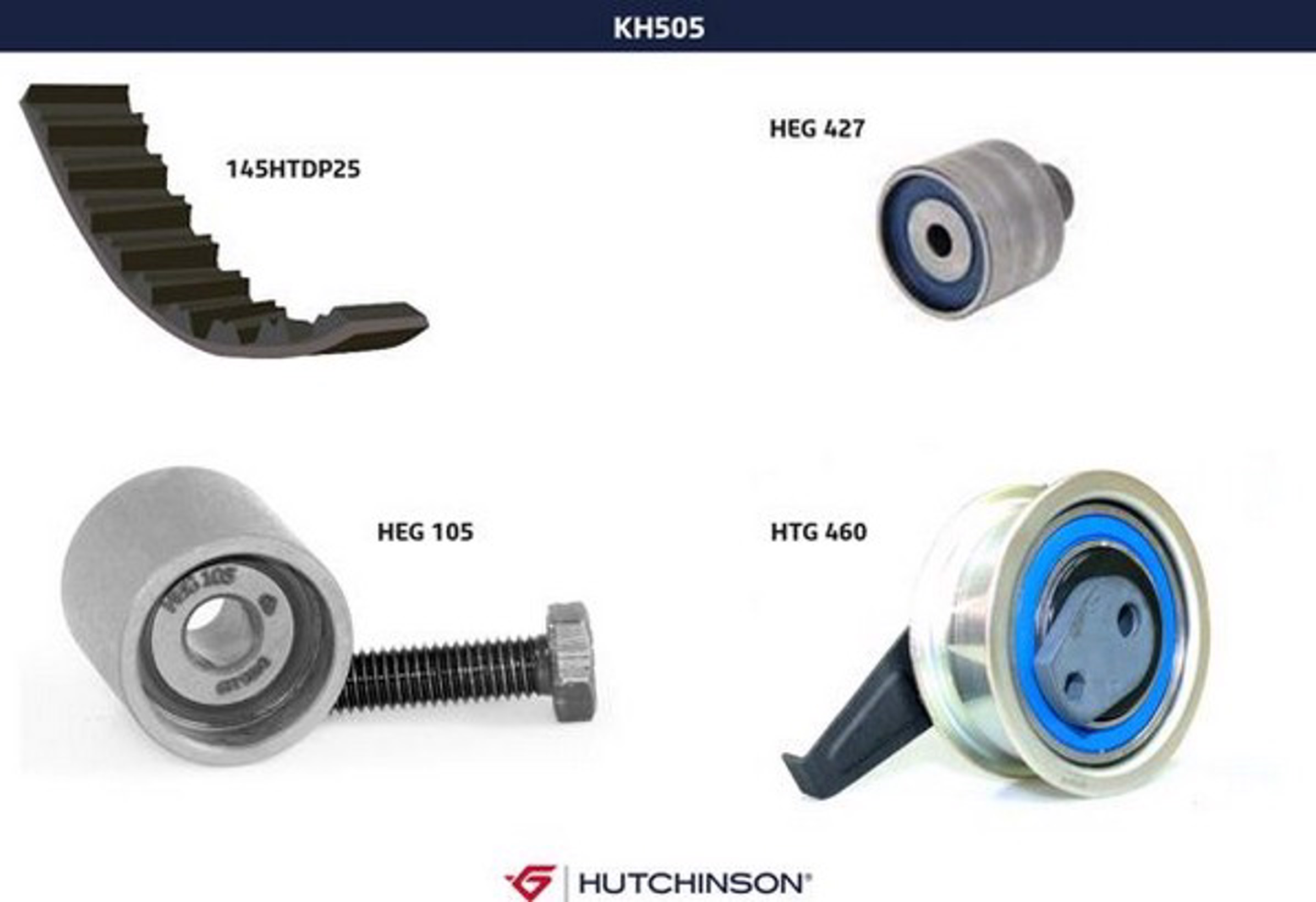 Комплект ГРМ HUTCHINSON KH505