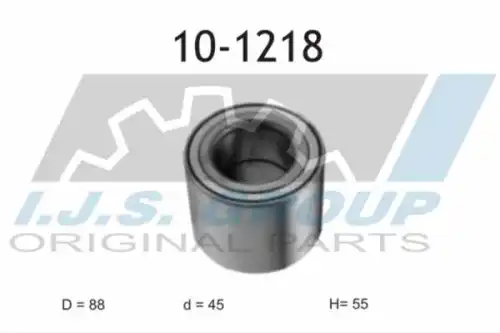 Комплект подшипника ступицы колеса IJS GROUP 10-1218