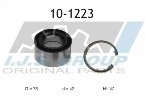 10-1223 IJS GROUP Ступичный подшипник (комплект)