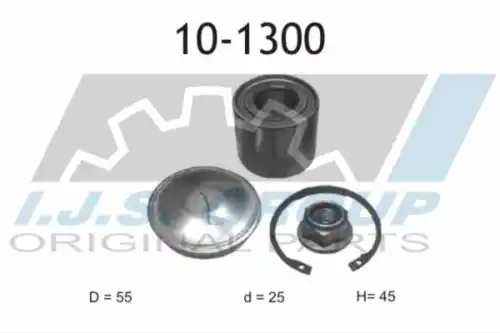 10-1300 IJS GROUP Ступичный подшипник (комплект)