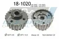 18-1020 IJS GROUP Шестерня коленвала