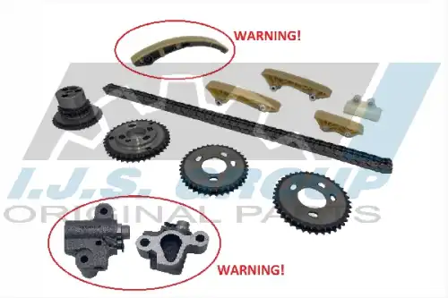 Цепь привода распредвала ГРМ (комплект) IJS GROUP 40-1121FK