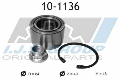 Комплект подшипника ступицы колеса IJS GROUP 10-1136