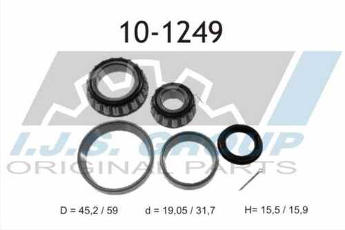 Комплект подшипника ступицы колеса IJS GROUP 10-1249