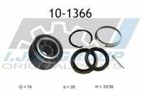 Комплект подшипника ступицы колеса IJS GROUP 10-1366