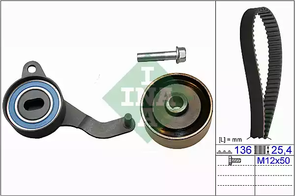 530004710 INA Комплект ремня ГРМ