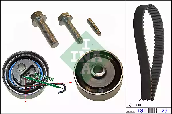 530049410 INA Комплект ремня ГРМ