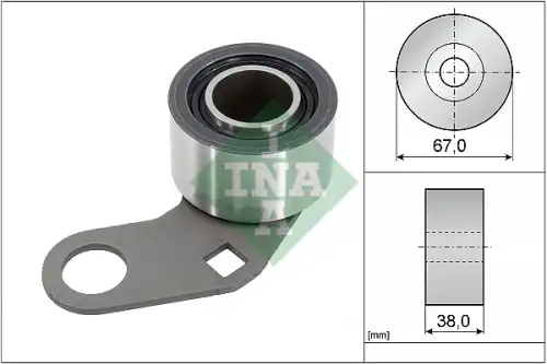 Натяжной ролик ремня ГРМ INA 531 0331 10