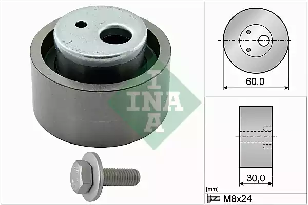 531078010 INA Ролик натяжной ремня ГРМ