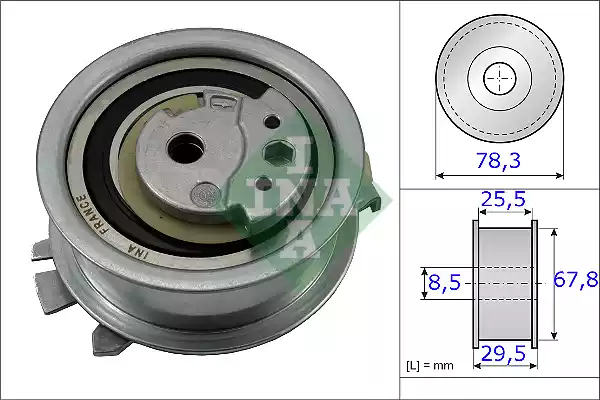 531082510 INA Ролик приводного ремня