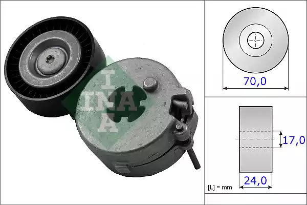 534033310 INA Ролик приводного ремня