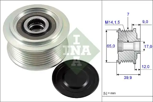 Шкив генератора INA 535 0229 10