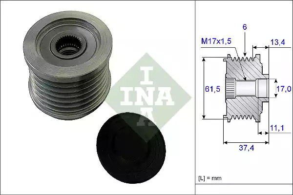 535002310 INA Шкив генератора