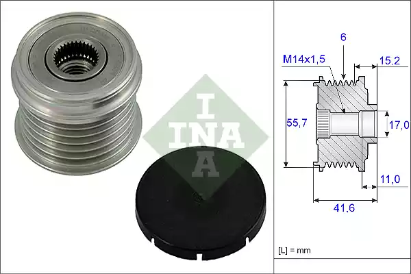 535002410 INA Шкив генератора