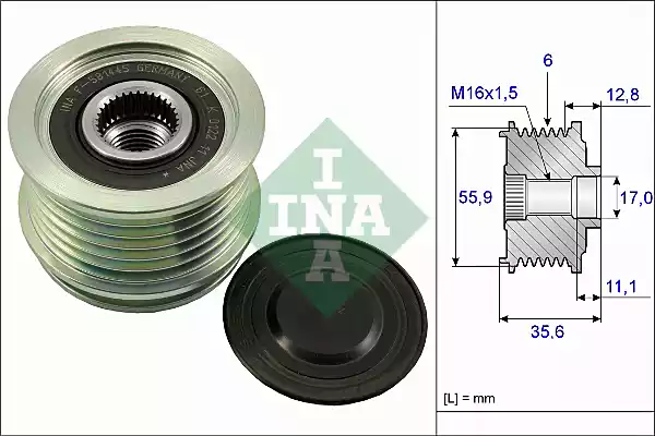 535004110 INA Шкив генератора