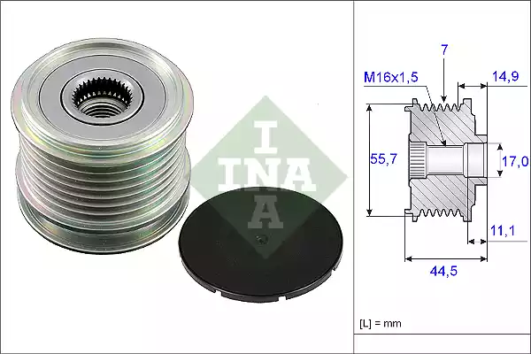 535004210 INA Шкив генератора