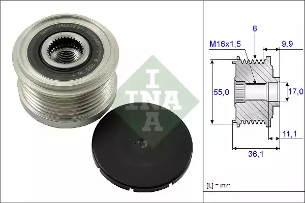 535010310 INA Шкив генератора