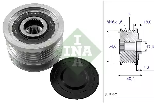 535014310 INA Шкив генератора