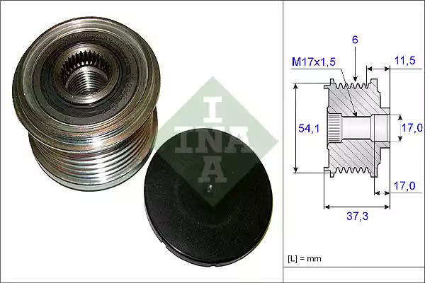 535014910 INA Шкив генератора