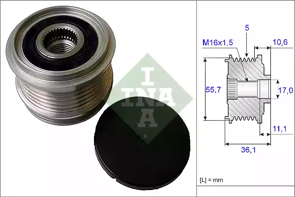 535016110 INA Шкив генератора